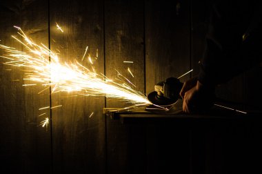 metal çelik boru zımpara kapatın