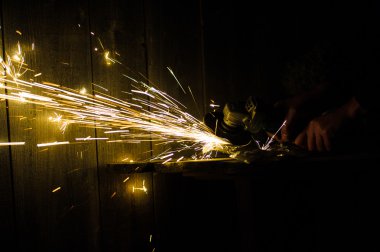 metal çelik boru zımpara kapatın