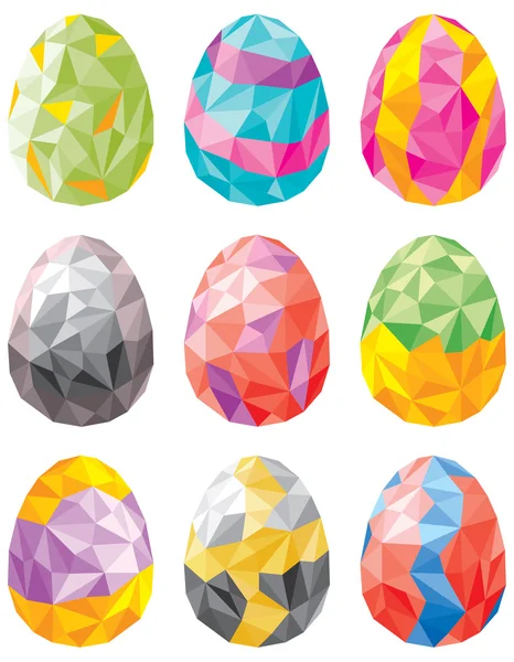 Velikonoční vajíčka set — Stockový vektor