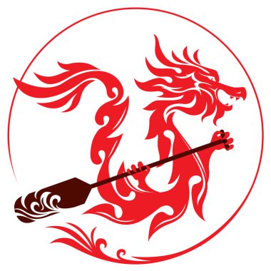 Dragon kürek kürek grafik tasarım