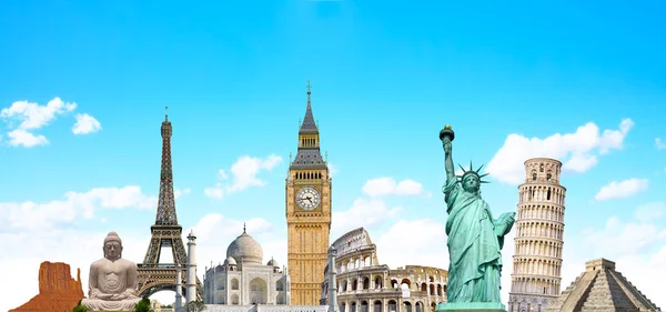 Monumentos famosos del mundo — Foto de Stock