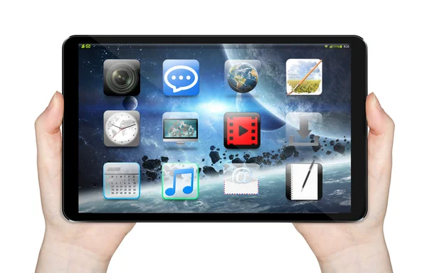 Modern dijital tablet — Stok fotoğraf