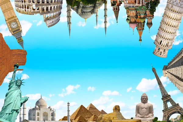 Beroemde monumenten van de wereld — Stockfoto