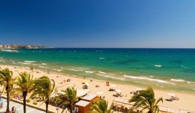 Görünüm Platja Llarga Beach Salou İspanya