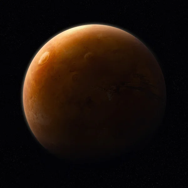 View of planet Mars — Stock Photo, Image