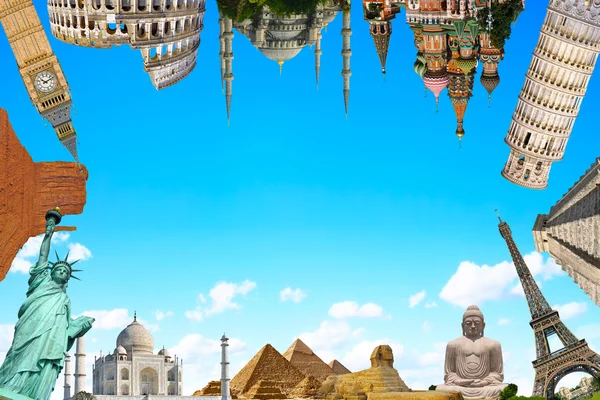 Famous monuments of the world — Stock Photo, Image