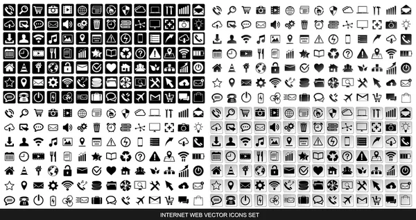 Conjunto de iconos web — Archivo Imágenes Vectoriales