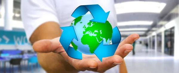 Imprenditore concetto di riciclaggio — Foto Stock