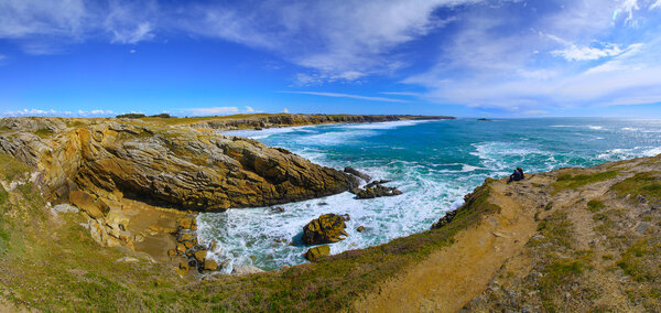 Cote sauvage Bretagne France