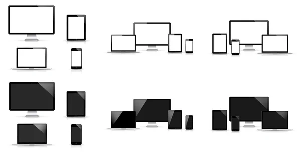 Moderne digitale technische Geräte — Stockfoto