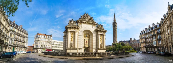 Paris gate i Lille - Stock-foto