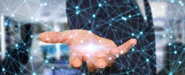 Genel ağ bağlantısı'nı kullanarak iş adamı