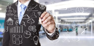 İşadamı çizim web simgeler