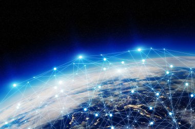 Dünyada küresel ağ ve veri değişim