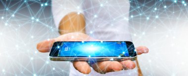 Genel ağ bağlantısı'nı kullanarak iş adamı