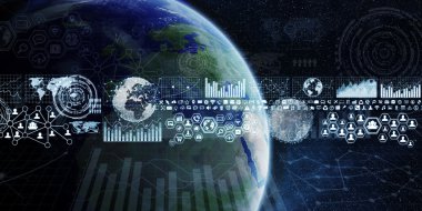 Dünyada küresel ağ ve veri değişim