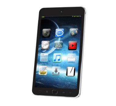 Modern cep telefonu 3d render