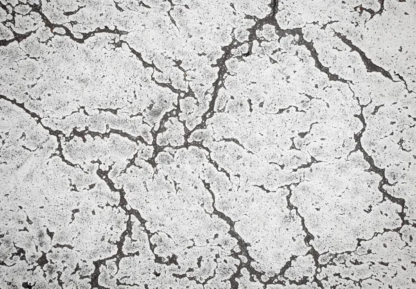 古い汚れた床のグランジクラックの質感 破損した石の背景 — ストック写真