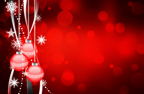 Beautiful colorful xmas background