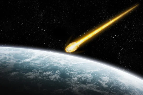 Planeta explosão apocalipse — Fotografia de Stock