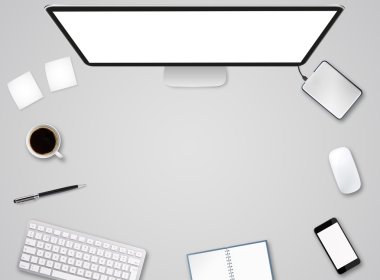 çalışma alanı teknik cihaz ile