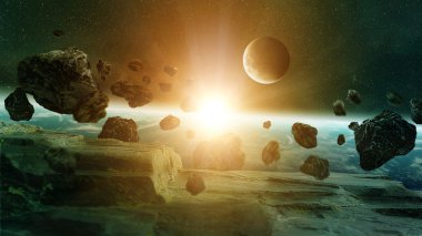 göktaşı uzayda Dünya gezegeni üzerindeki etkisi