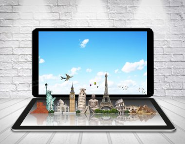 dokunsal tablet dünya anıtlar