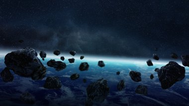 göktaşı uzayda Dünya gezegeni üzerindeki etkisi