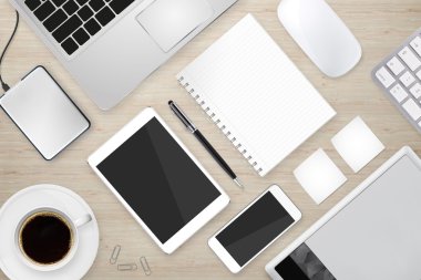 çalışma alanı teknik cihaz ile