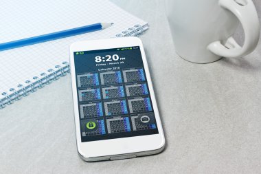 çalışma alanı ile cep telefonu