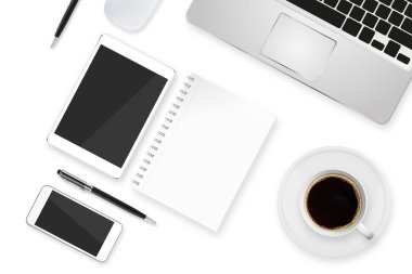 çalışma alanı teknik cihaz ile