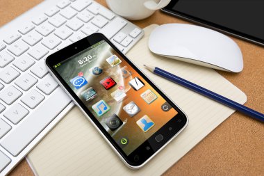 çalışma alanı ile cep telefonu