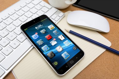 çalışma alanı ile cep telefonu