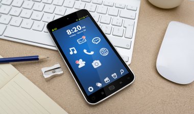 çalışma alanı ile cep telefonu