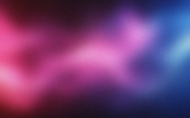 Mor mavi tanecikli soyut gradyan arkaplan. Dijital gürültüyle bulanık doku. 3B görüntüleme