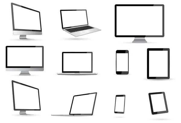 Modern digital tech device collection — Stock Photo, Image