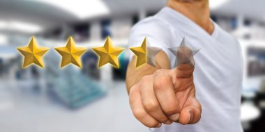 Genç adam rating yıldız
