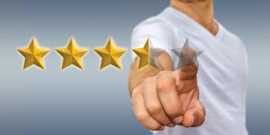 Genç adam rating yıldız