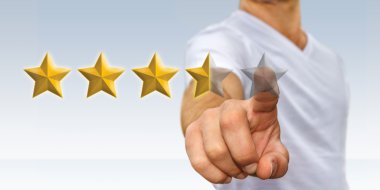 Genç adam rating yıldız