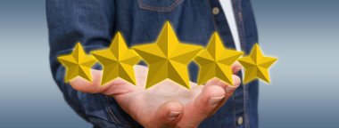 Genç adam rating yıldız