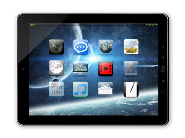 Moderna digitala tablett — Stockfoto