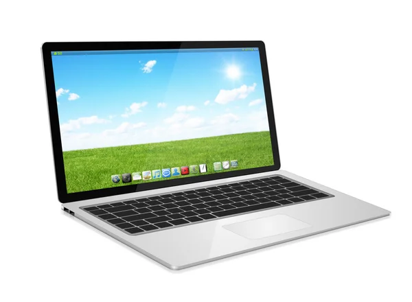 Moderner digitaler Laptop — Stockfoto