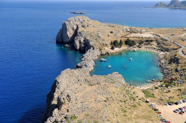 Saint Paul yuvasından Lindos Rodos Adası