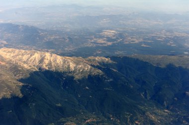 Uçak penceresinden görüntüle