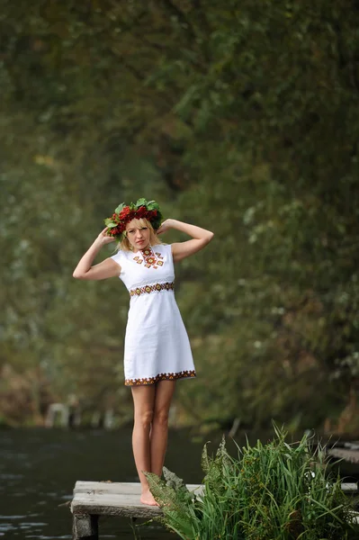 Ukrainian woman — Stock Photo, Image