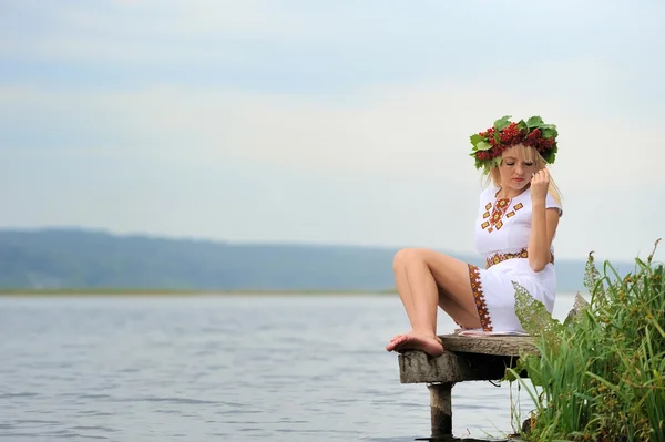 Ukrainian woman — Stock Photo, Image