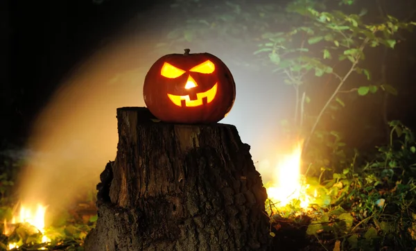 Zucca di Halloween — Foto Stock