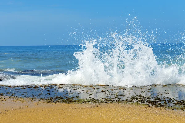 Zeegolven — Stockfoto