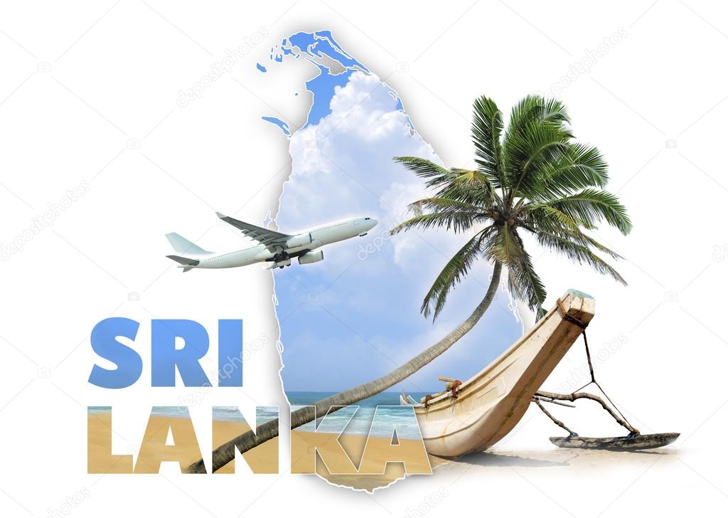 Sri Lanka travel concept