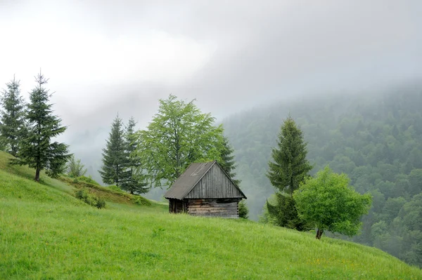 Altes Haus in Berg — Stockfoto
